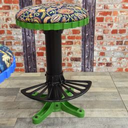 Green Stool Footrest